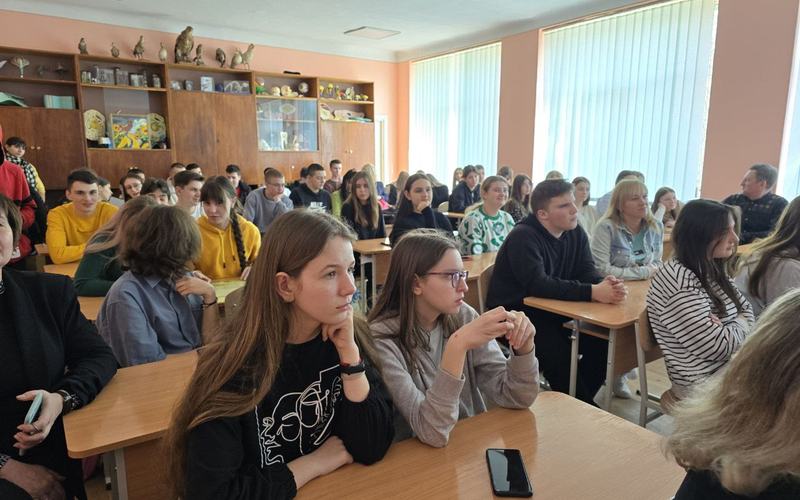 Зустріч  учнів шкіл громади з представниками вищих освітніх закладів м. Львова