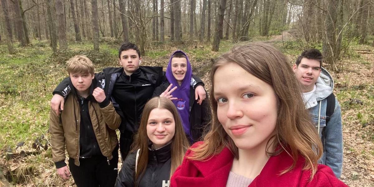 Виїзне заняття зі студентами 1 курсу Фахового бізнес-коледжу в Музеї-криївці УПА.