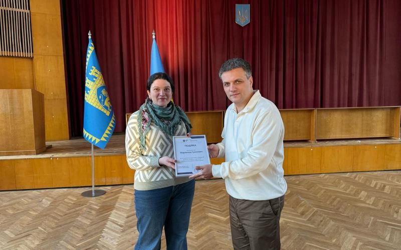 Подяка від голови Личаківської районної адміністрації м.Львова