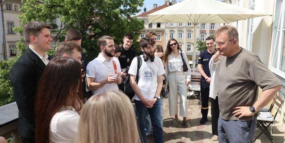 Зустріч представників студентського самоврядування з міським головою Львова 