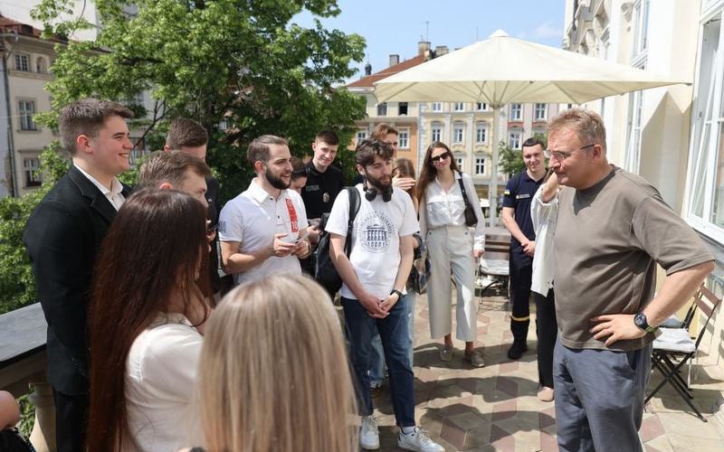 Зустріч представників студентського самоврядування з міським головою Львова 